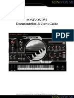 Sonivox Dvi User Guide