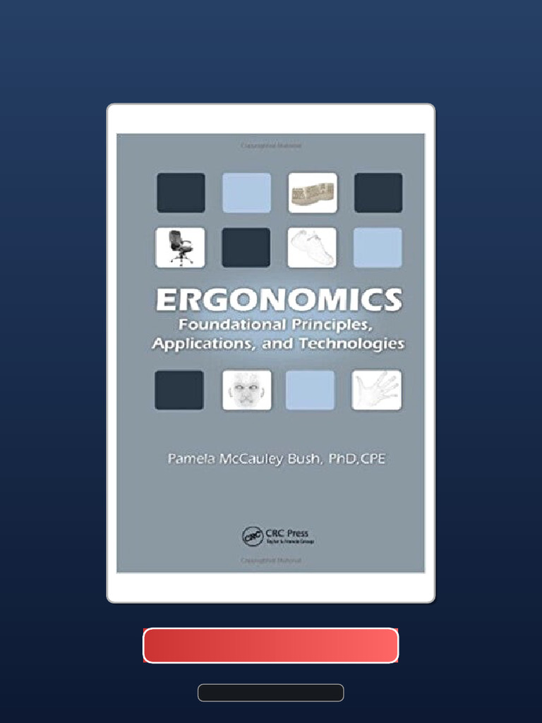 ERGONOMICS FOUNDATIONAL PRINCIPLES APPLICATIONS AND TECHNOLOGIES PDF visual data 7