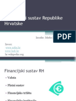 Financijski Sustav Republike Hrvatske