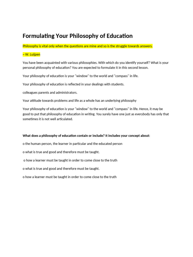 The Teaching Profession Jhedailynda | PDF | Philosophy Of Education ...