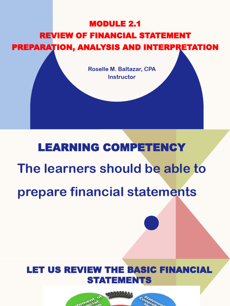 Financial Statement Preparation Guide | PDF | Debits And Credits ...
