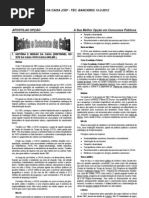 Cef - Historia e Estatuto Da Caixa - 2012