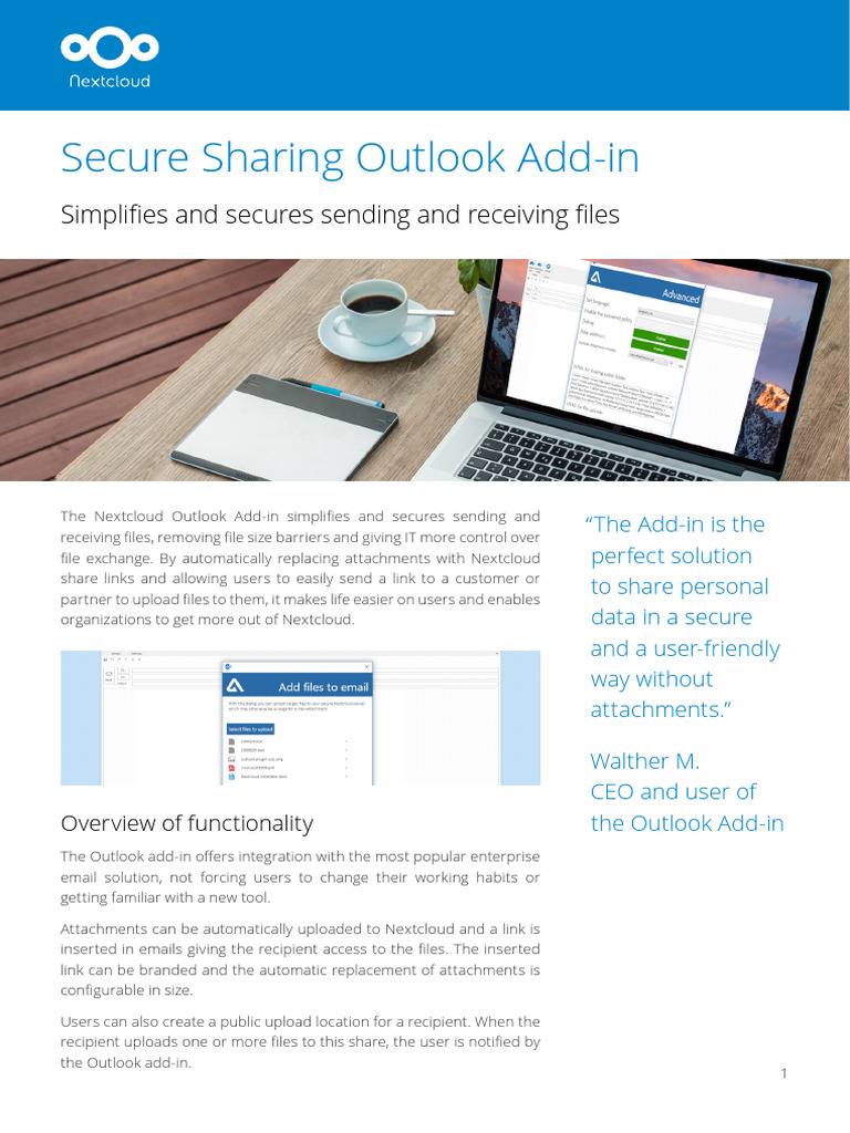 Datasheet Outlook Add in | PDF | Microsoft Outlook | Computer File