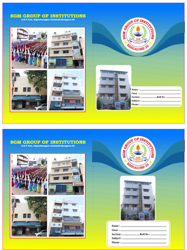 SGM Group of Institutions: G.E.F Post, Gajendranagara Avalahalli ...