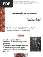 Conservação de sementes