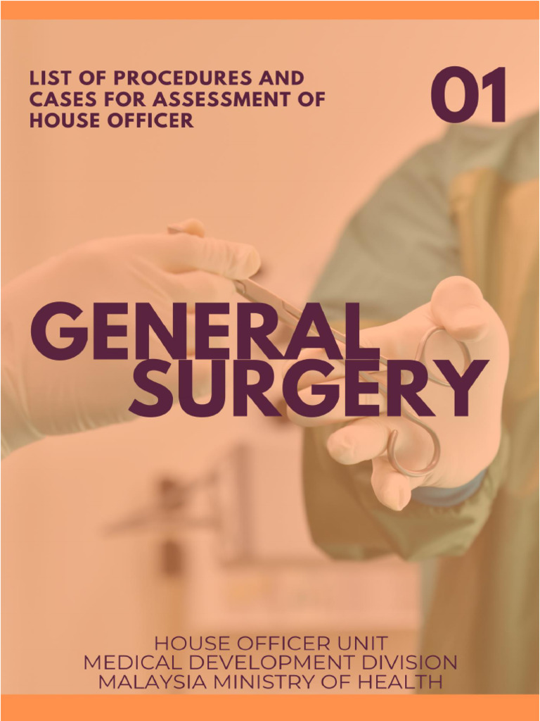 General Surgery Procedures and Assessments | PDF | Surgery | Patient