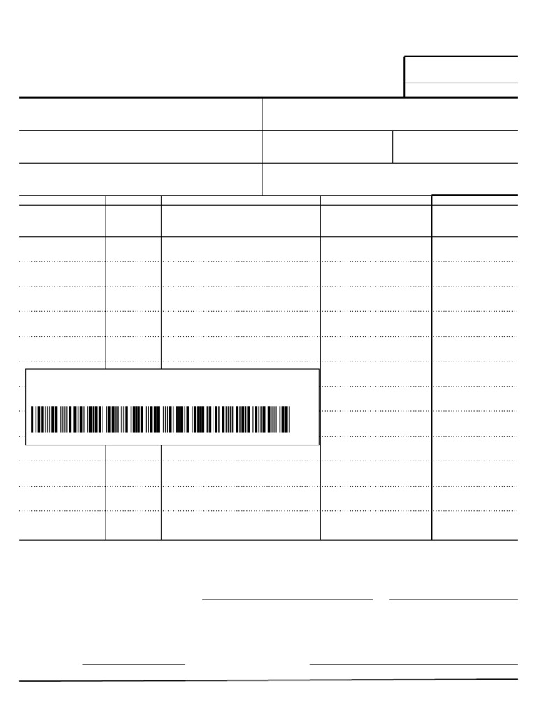 Inward Cargo Manifest Instructions | PDF | U.S. Customs And Border ...
