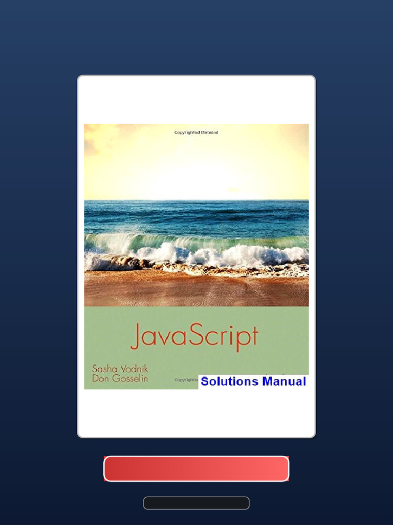 JavaScript The Web Warrior Series 6th Edition Vodnik Digital Access ...