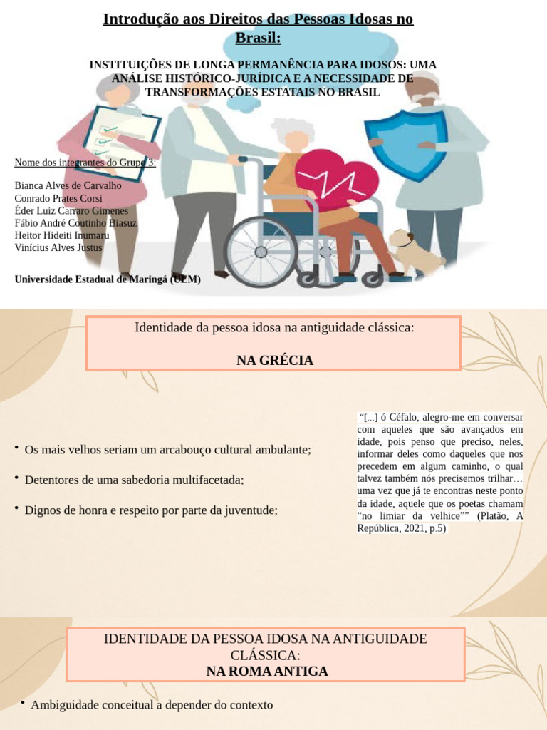 Direitos dos Idosos e ILPIs no Brasil | PDF | Terceira idade | Brasil
