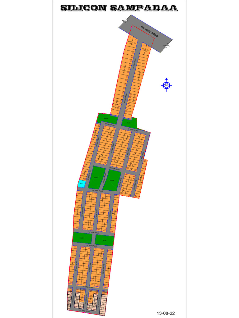 Road and Plot Dimensions Overview | PDF