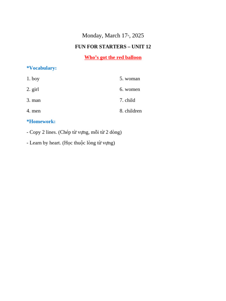 Fun U12 | PDF