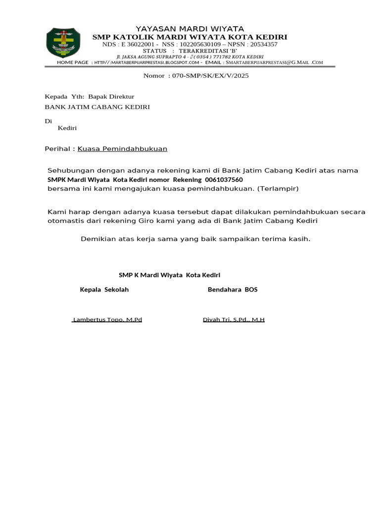 Surat Kuasa Ok Oktbr | PDF