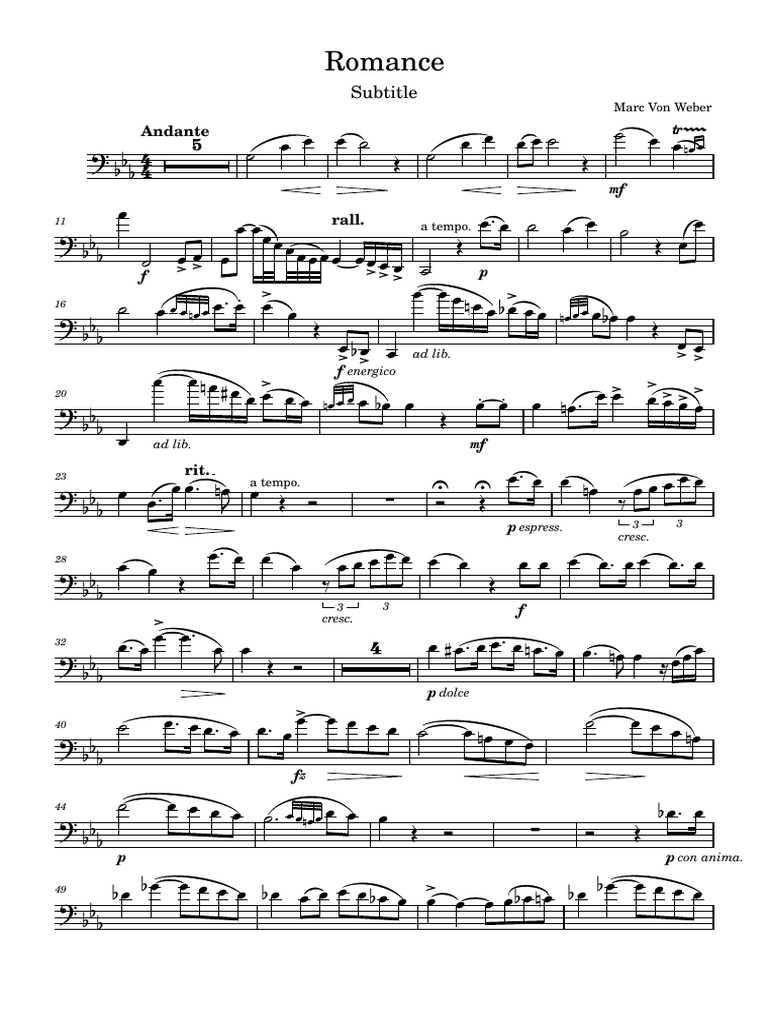Romance | PDF | Musical Forms | Poetics
