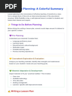 ChatGPT Lesson Plan Template Guide | PDF | Lesson Plan | Teaching Method