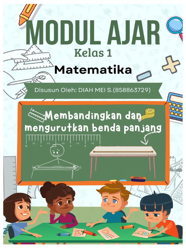 Modul Ajar Matematika SD Kelas 1 | PDF