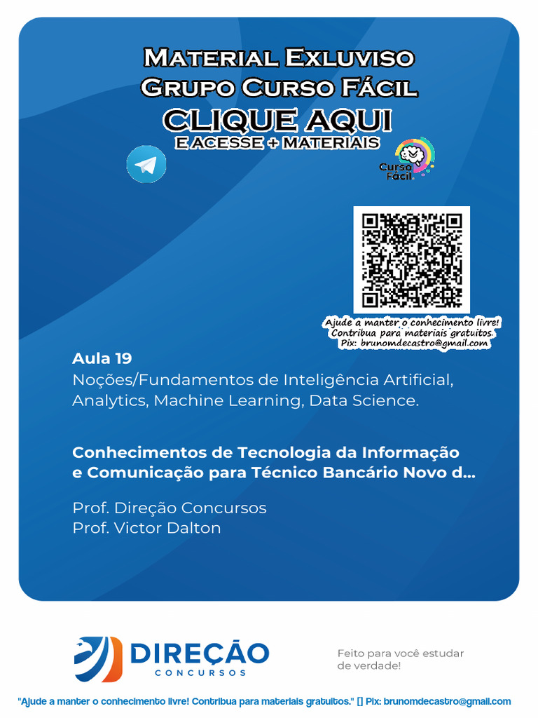 Fundamentos de Inteligência Artificial | PDF | Aprendizado de máquina ...