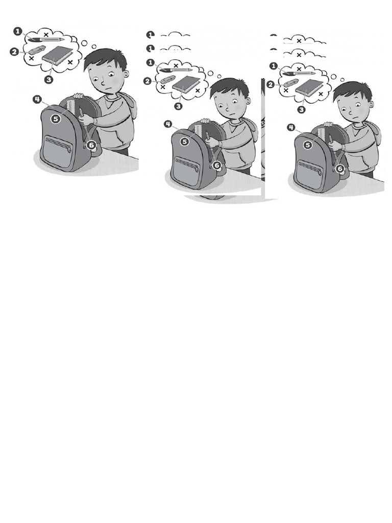 Boy School Objects | PDF