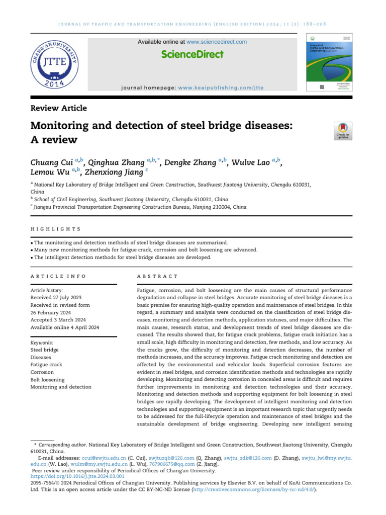 Monitoring and Detection of Steel Bridge Diseases | PDF | Deep Learning ...