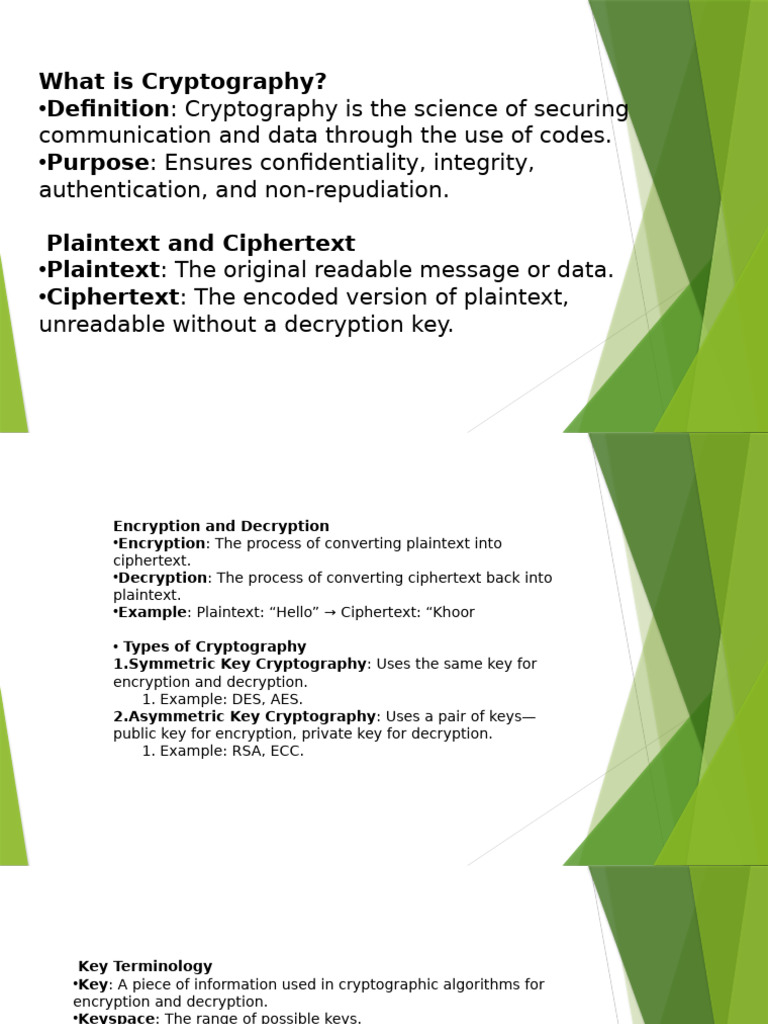 INS Cryptography | PDF