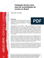 FP2P Brazil Social Participation As Democracy CS PORTUGUESE