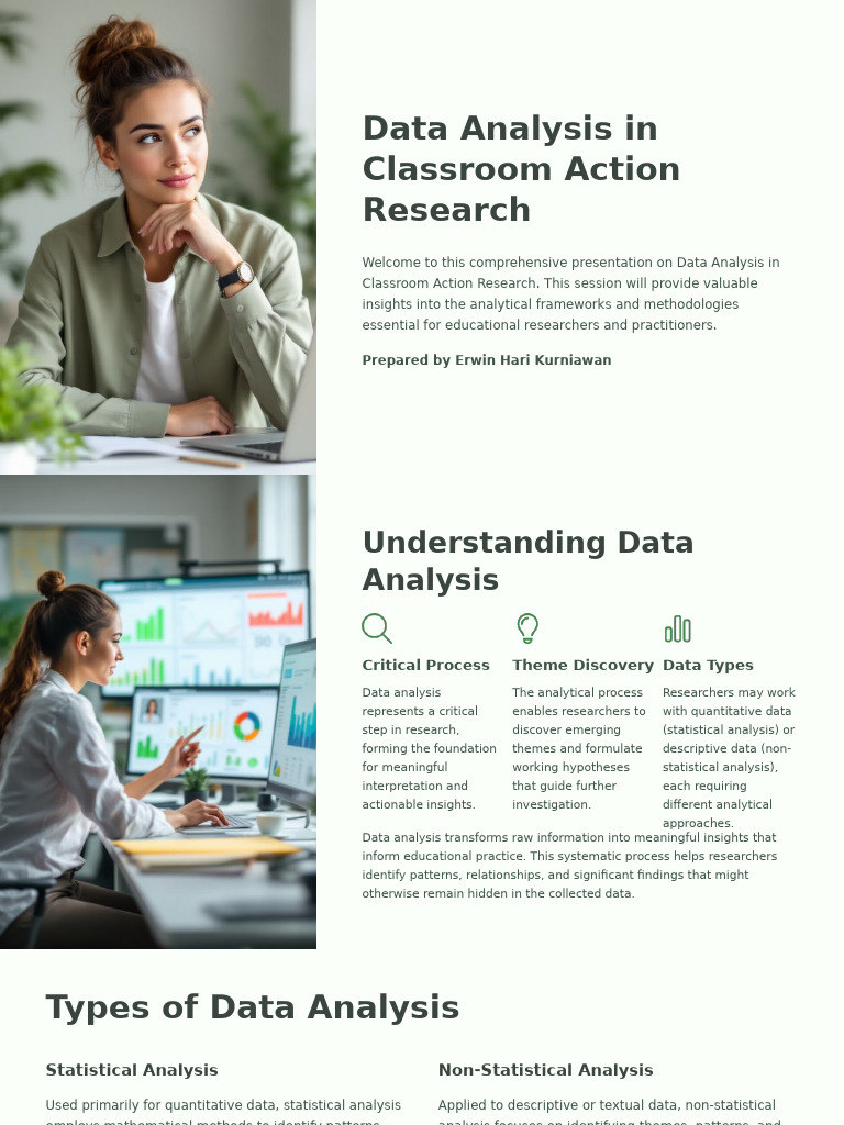 Data Analysis in Classroom Research | PDF | Statistics | Data Analysis