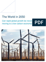 World in 2050 Carbon Emissions