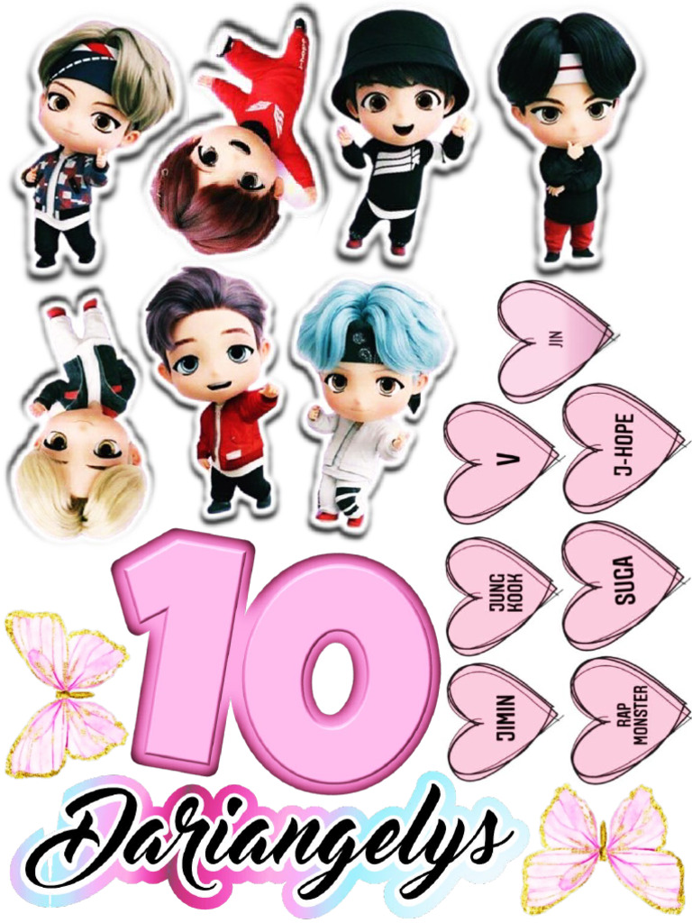 Topper BTS Rosa | PDF