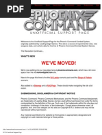 Download Phoenix Command - Miniature Rules Modern Warfare - Complete Unofficial Resources552Pages by Rodneye SN88400804 doc pdf