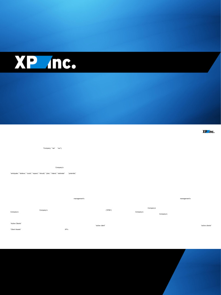 XP Inc. 2Q24 Earnings Overview | PDF | International Financial ...