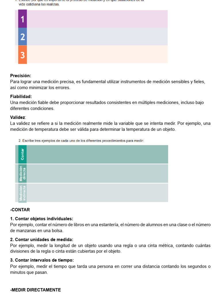 Tarea de Fisica Pag 71,72 y 73 | PDF | Medición | Termómetro