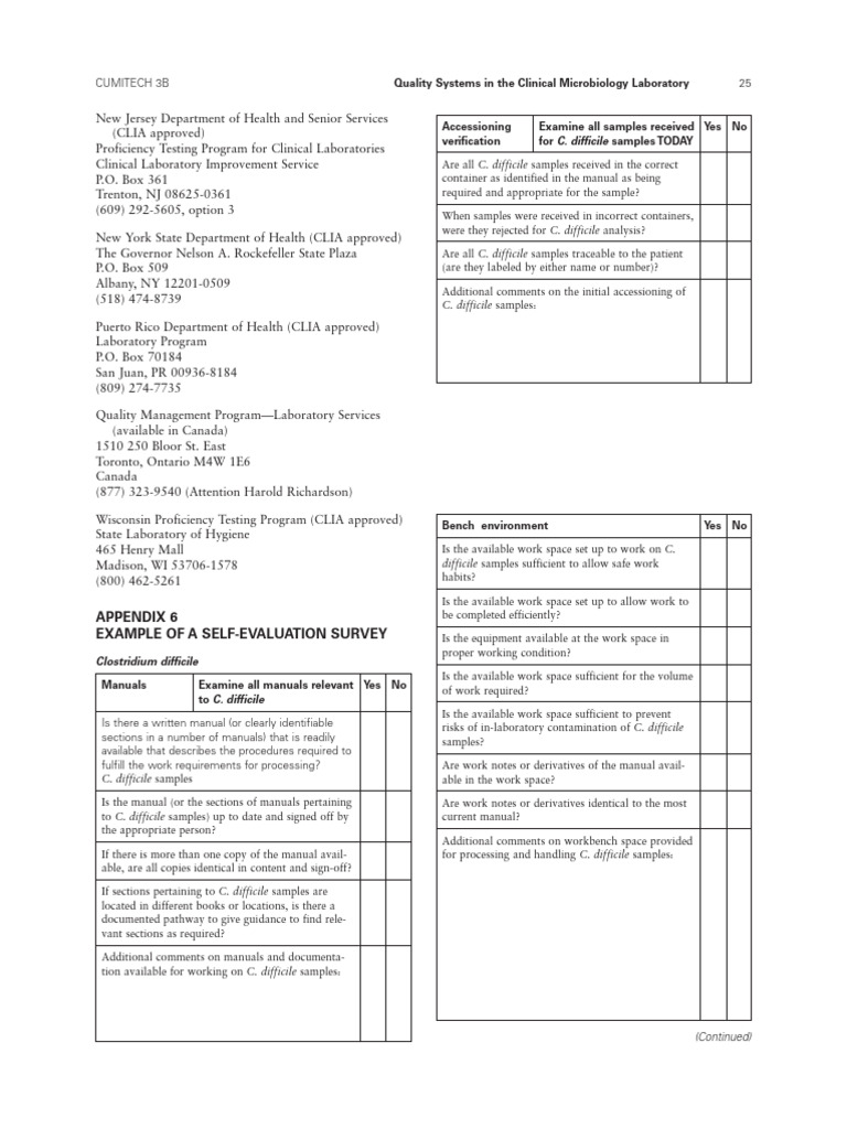 Audit Form Microbiology | PDF | Medical Laboratory | Medicine