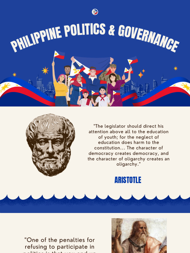 Philippine Politics and Governance Overview | PDF | Governance | Justice