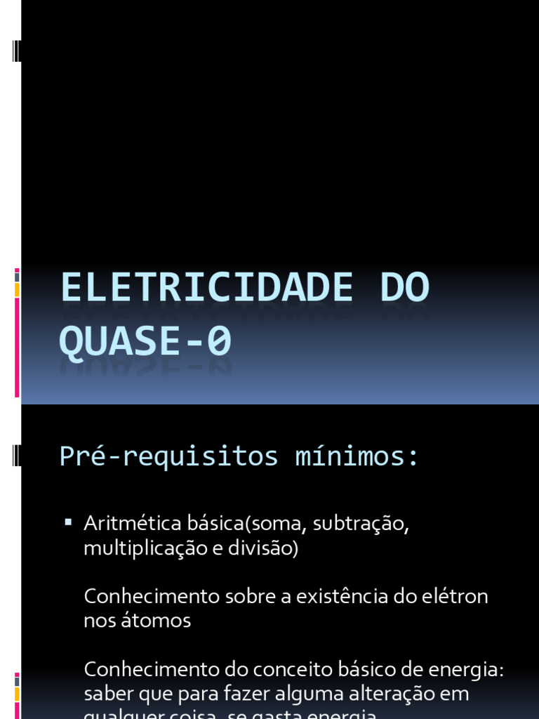 Fundamentos da Eletricidade e Circuitos | PDF | Circuitos em série e em ...