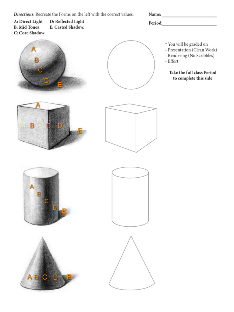 Sphere and Cylinder Rendering Guide | PDF