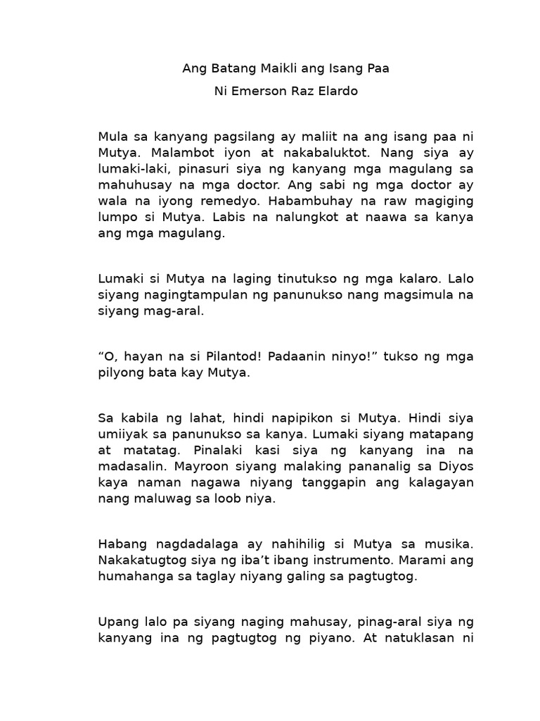 Filipino | PDF
