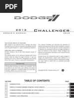 Download 2012 Challenger SRT OM 2nd by Jorge Mendez SN88407433 doc pdf