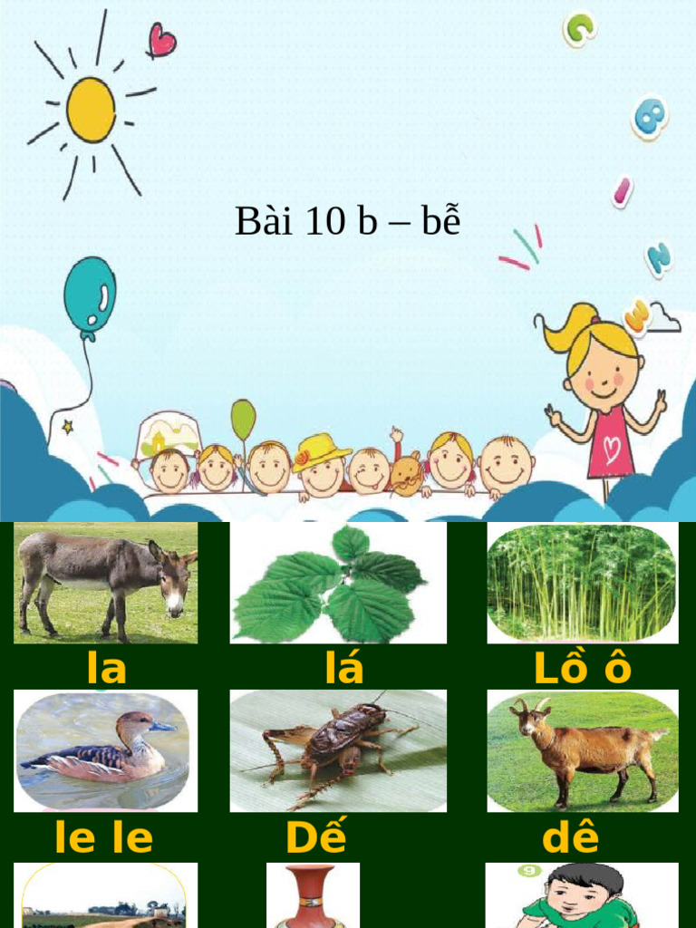 Tap 1 Bai 11 B Be | PDF