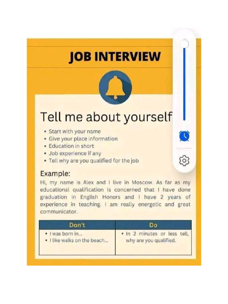 Interview Possible Questions Job Interview | PDF