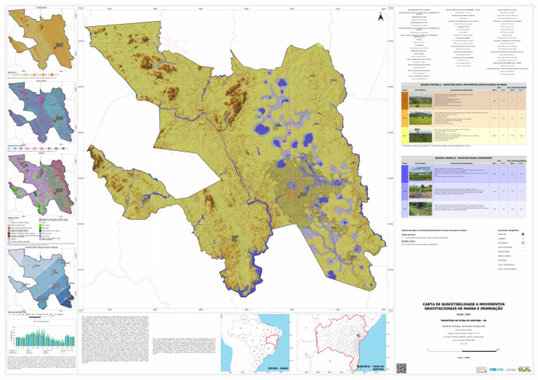 Mapa Feira de Santana Ba Suscet | PDF