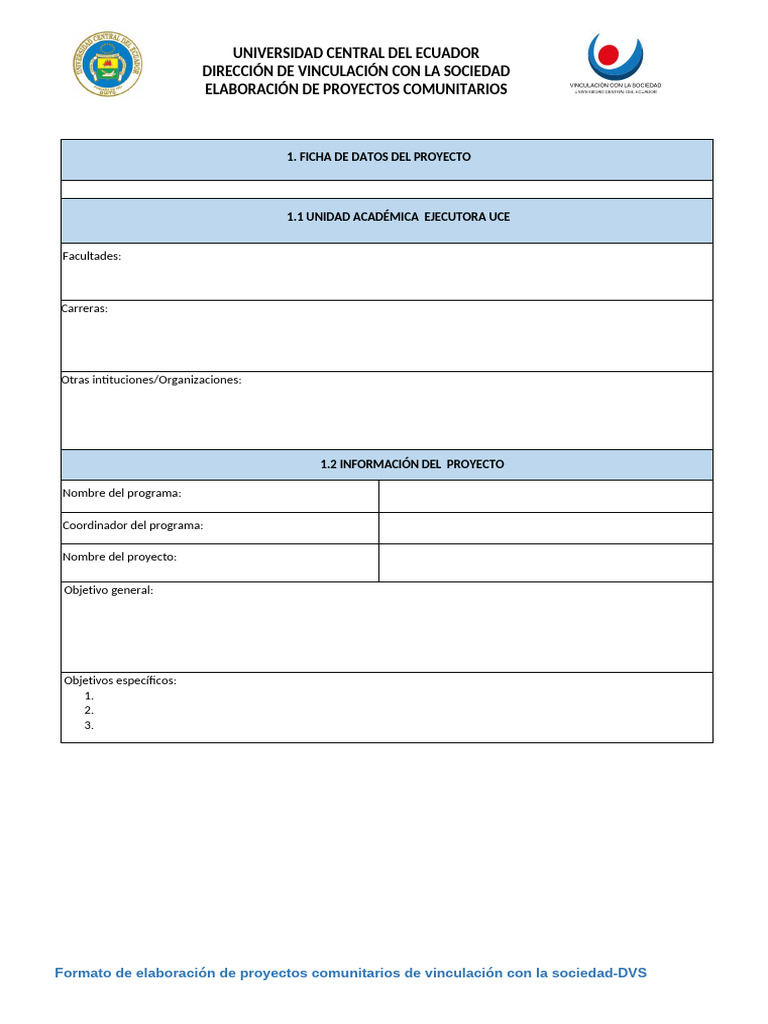 Planificación de Proyectos Comunitarios | PDF