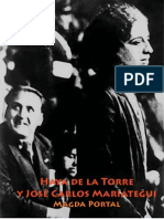 Haya de La Torre y José Carlos Mariátegui Por Magda Portal