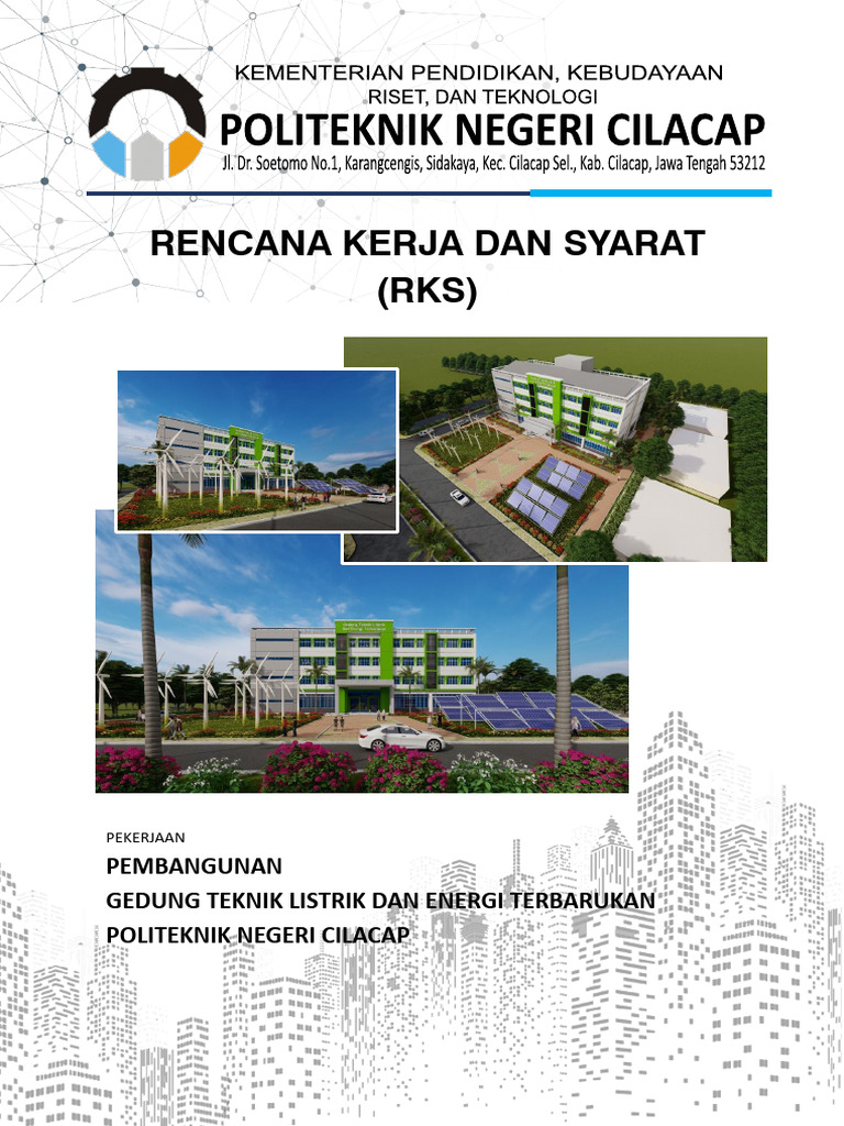 RKS Pembangunan Gedung Teknik Listrik | PDF