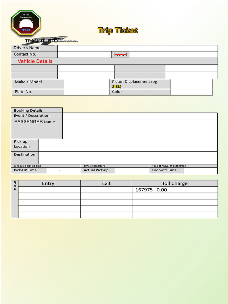 Transit Info | PDF