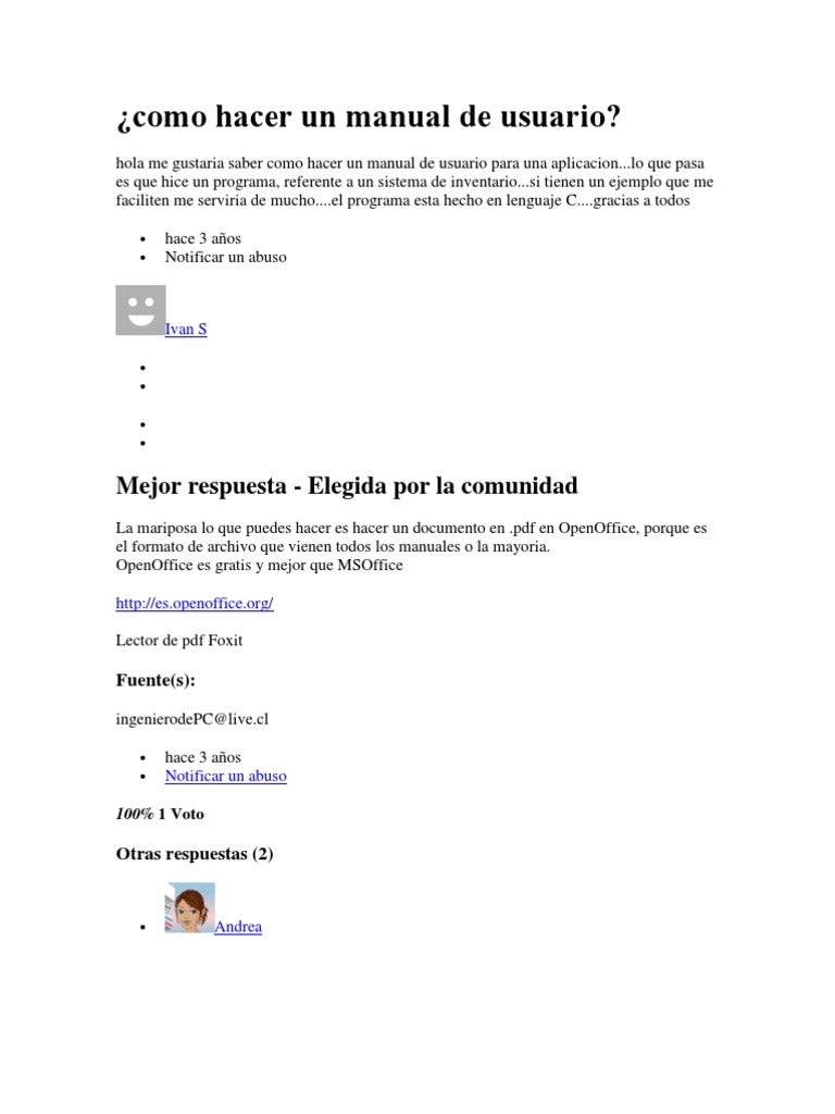 Ejemplo De Manual De Usuario De Un Sistema De Inventario  