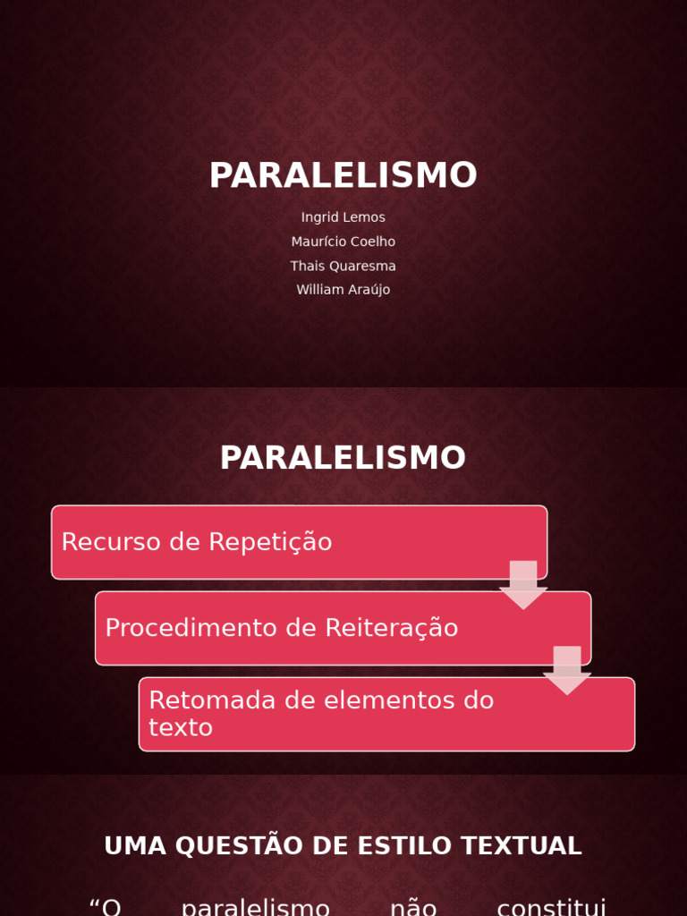 Paralelismo 170116191434 | PDF