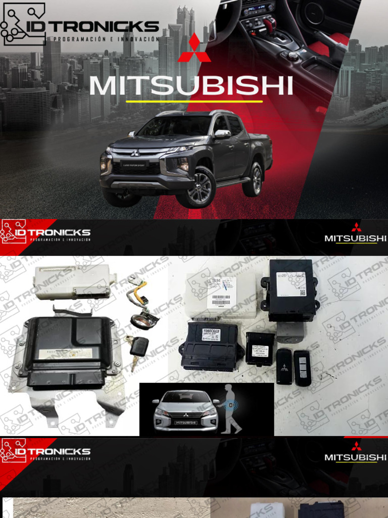 Sistema ETACS en Vehículos Mitsubishi | PDF