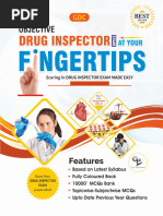 UPSC Drug Inspector Syllabus | PDF | Pharmacy | Drugs