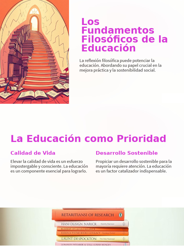 Los Fundamentos Filosoficos de La Educación | PDF | Maestros ...