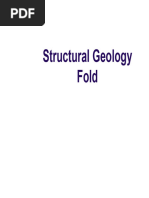 Geological Fold Classification Overview | PDF | Geometry | Geology
