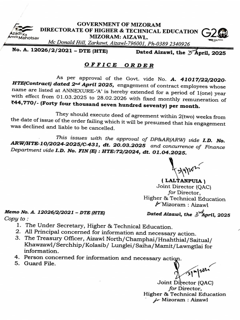 Contract Engagement Order 2025 03-Apr-2025 15-49-59 | PDF